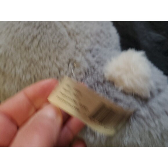 Kellytoy White Bear Grey Gray Raccoon Costume Outfit Plush Stuffed Animal 9” - Picture 8 of 10